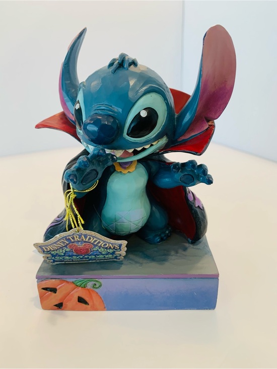 Disney Other - NEW Disney Traditions Jim Shore Stitch Vampire 626 Halloween 6010863 Figure